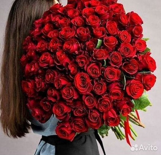 101 Роза Цветы Букеты 51 25 Роз Доставка