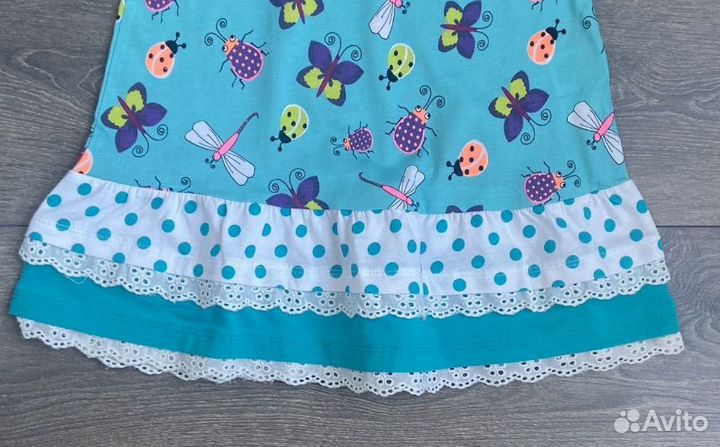 Платье для девочки 110-116 Новое