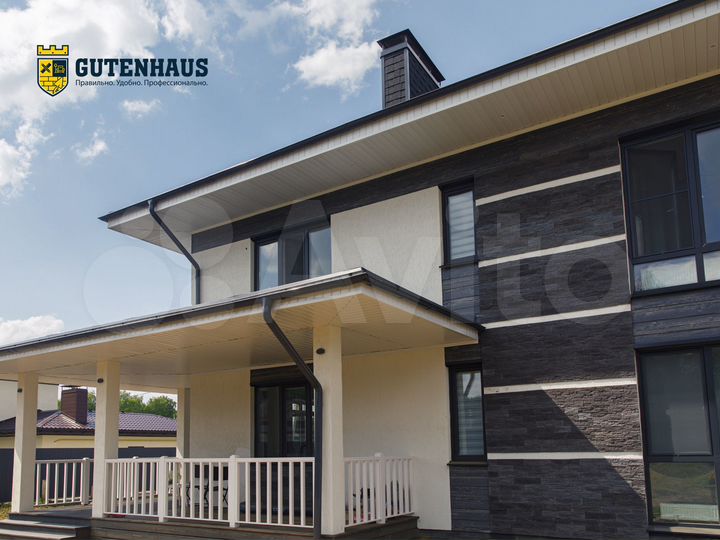 Коттедж 185 м² на участке 8 сот.