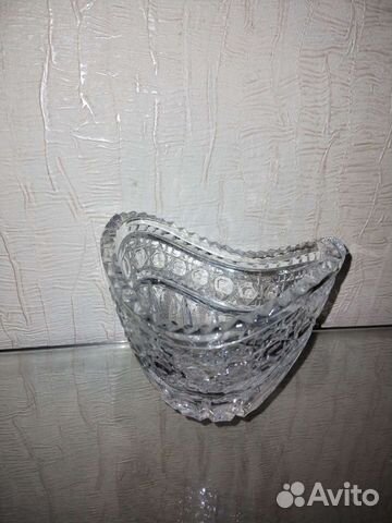 Хрустальная конфетница