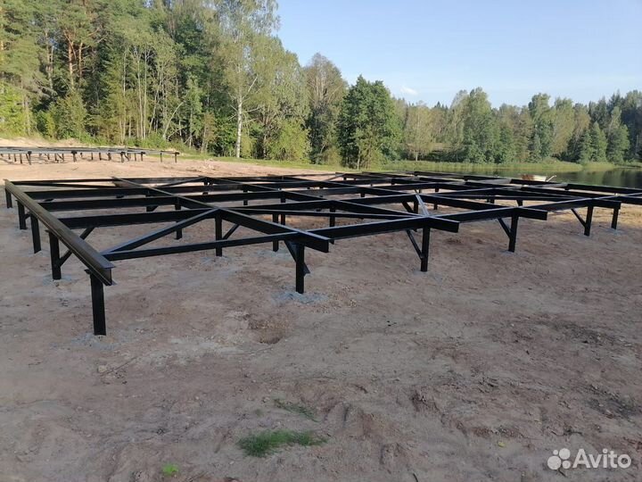 Винтовые сваи под ключ с установкой