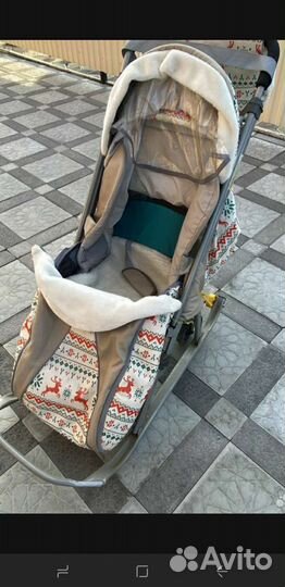 Коляска санки