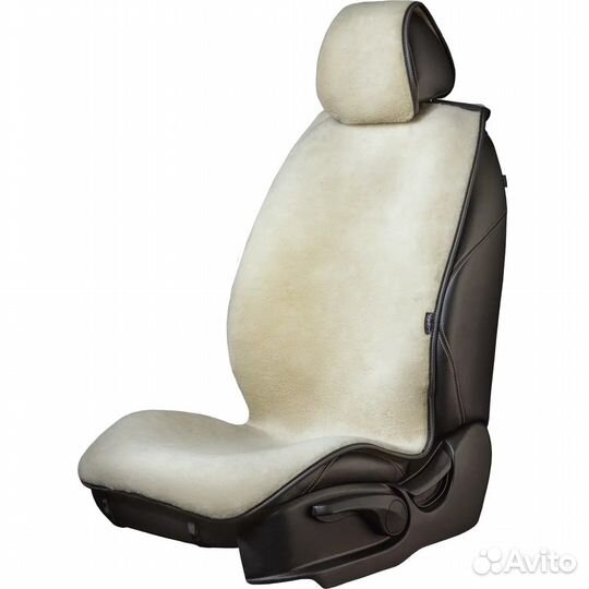 Накидки меховые бежевые