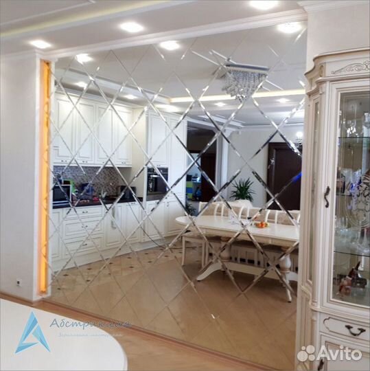 Зеркальное панно, Зеркальная плитка