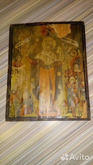 Иконы старинные. Разные. Доски