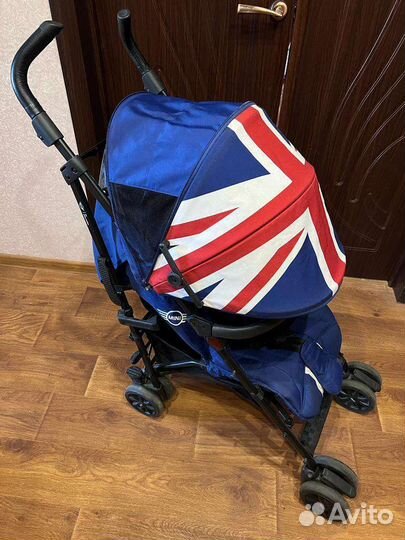 Коляска-трость Easywalker mini Buggy+ с бампером