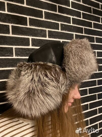 Шапка меховая лисья