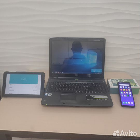 Ноутбук, планшет, телефон