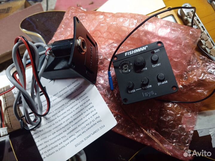 Преамп для акустики Fishman Isys+