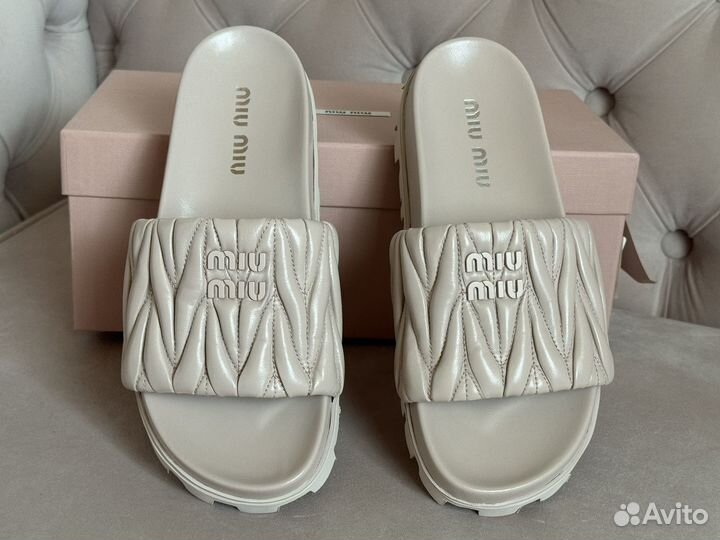Мюли Miu Miu оригинал новые