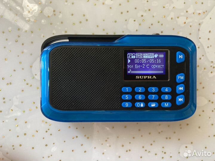 Плеер Supra 3909 mp3/радио