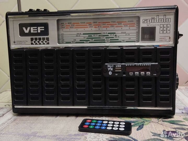 Приёмник VEF Spidola 232 всеволновый с FM