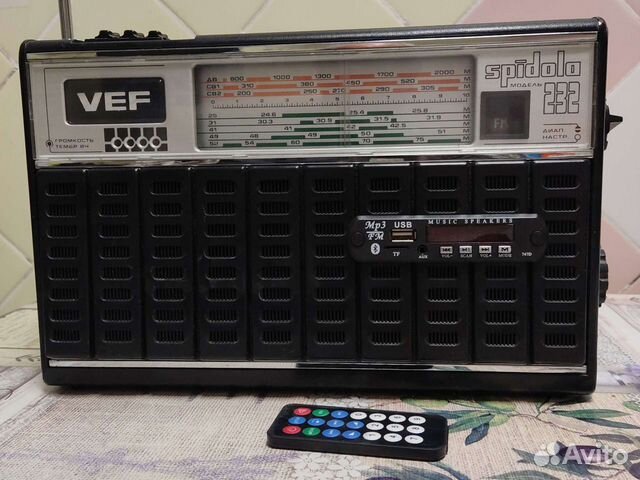 Приёмник VEF Spidola 232 всеволновый с FM