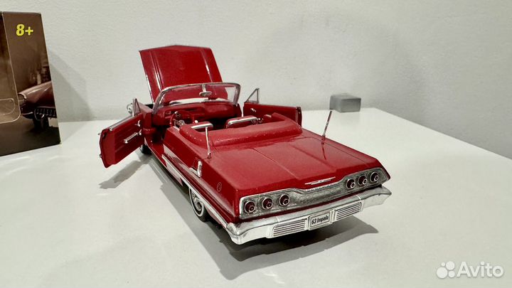 Chevrolet impala 1963 1:24 Welly