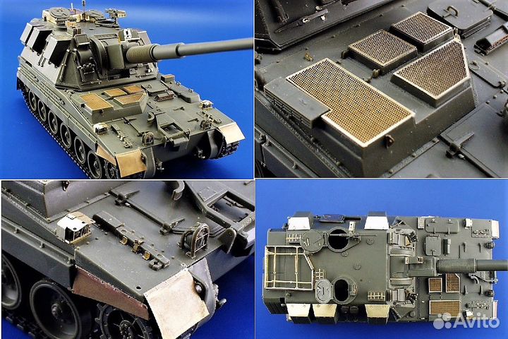 1/35 AS-90 British SPH Trumpeter 00324 + Допы