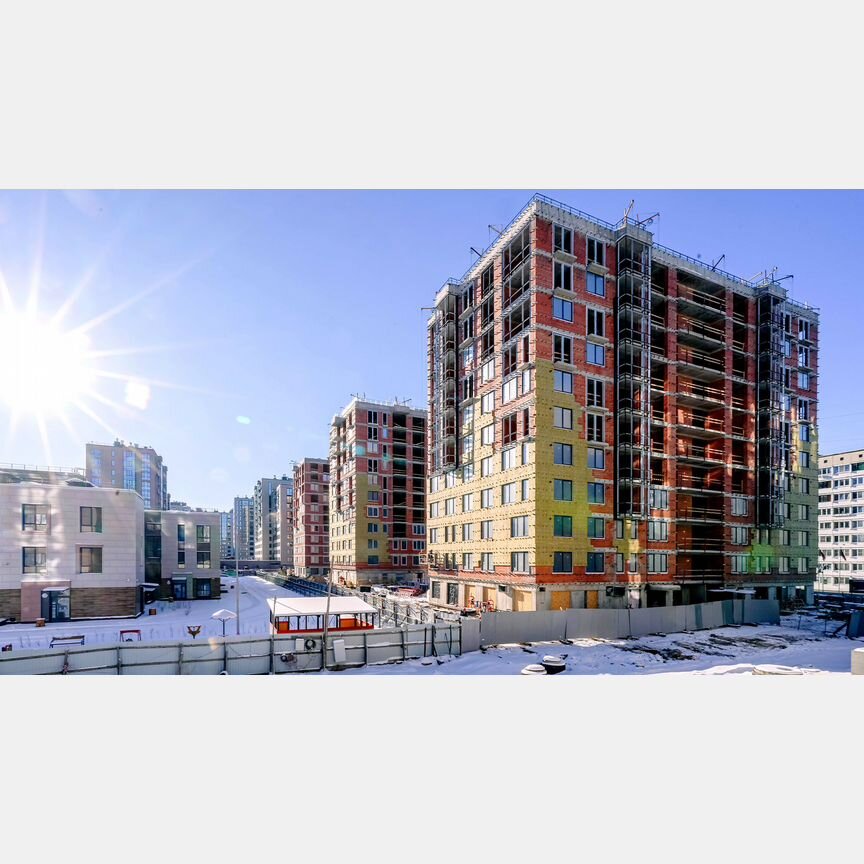 3-к. квартира, 79,6 м², 12/13 эт.