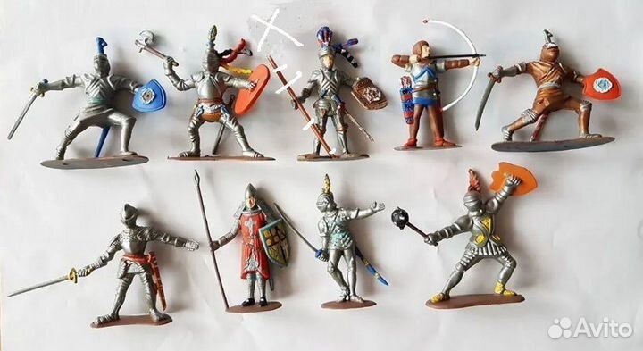 Рыцари, привезены из Польши, Маркс - 70-80-е