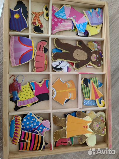 Оденем медвежонка 