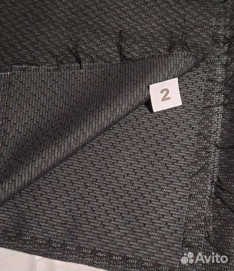 Отрезы тканей шерсть 150-180 см клетка и пр