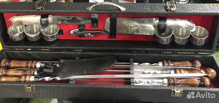 Подарочный набор для мужчины с шампурами