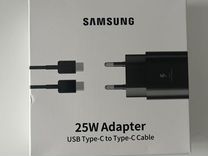 Быстрая зарядка samsung type c 25w