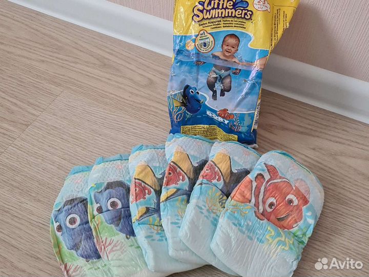 Подгузники для плавания 3-8кг