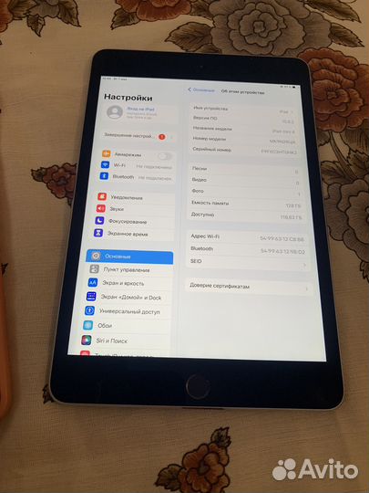 iPad mini 4 128gb wifi