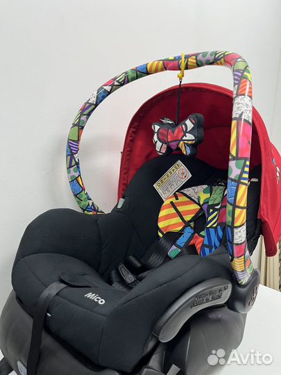 Автолюлька maxi cosi с базой isofix