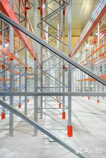 Стеллажи паллетные Для склада Фронтальные