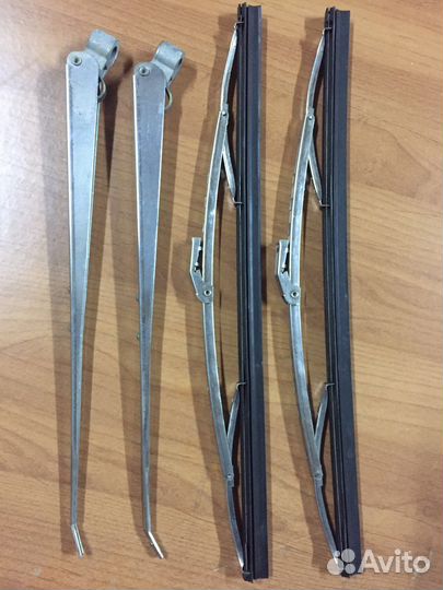 Поводки дворников и щетки Москвич