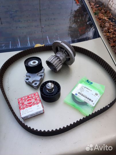 Daewoo nexia ремень грм и помпа