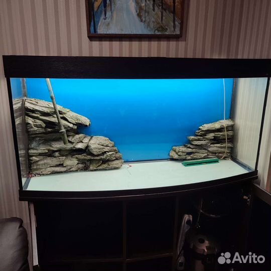 Аквариум панорамный aqua plus 250 литов