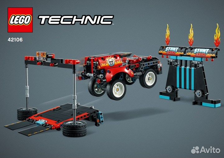 Lego Technic Шоу трюков 42106