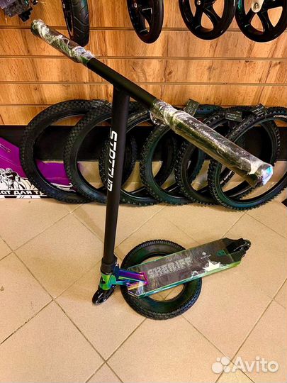 Трюковой самокат Самокат Трюковой stattum sheriff