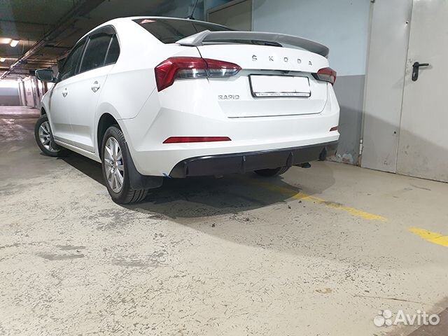 Диффузор Skoda Rapid 2