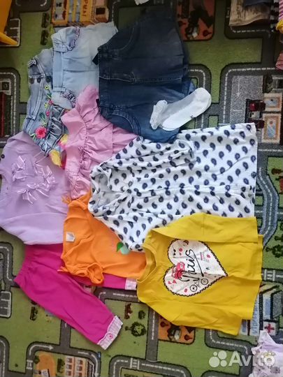 Детские вещи 100-134 размер на девочку