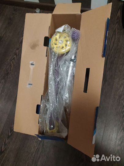 Самокат детский трехколесный новый