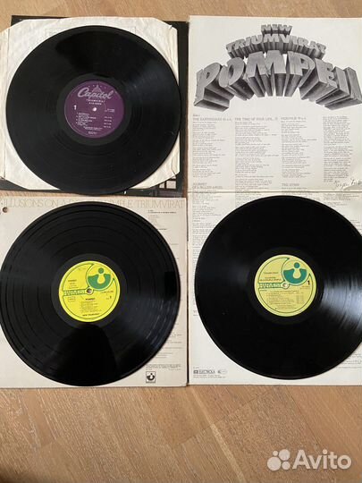 Triumvirat винил альбомы Оригиналы