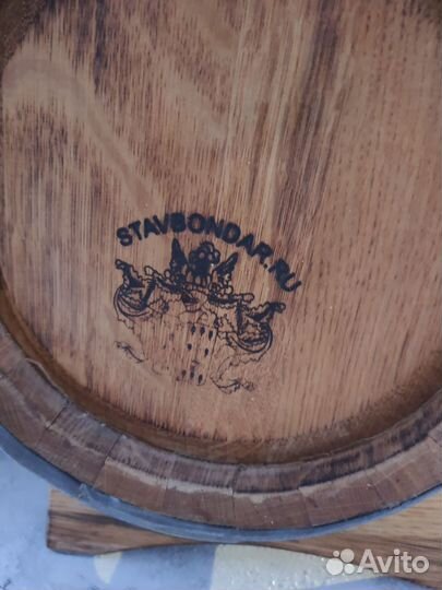 Бочка дубовая 6 шт* 10 литров, б/у