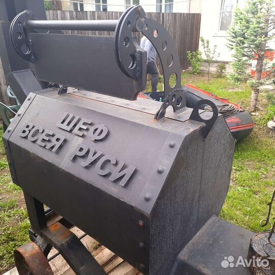 Коптильня Мангал. (Замок)