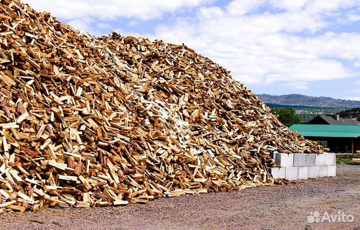 Дрова колотые