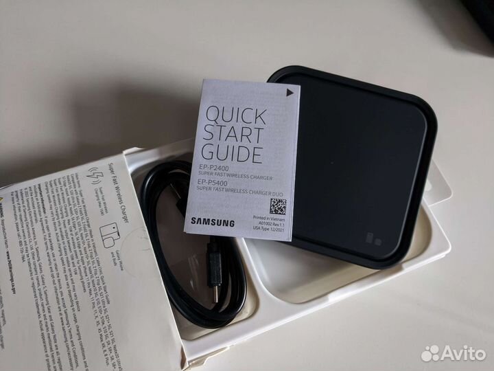 Беспроводная зарядка QI Samsung 15W