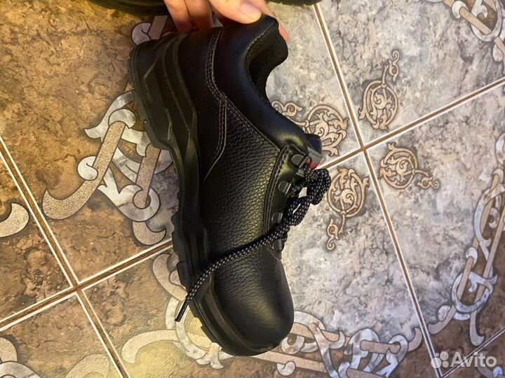 Спецобувь ботинки демисезонные кожаные