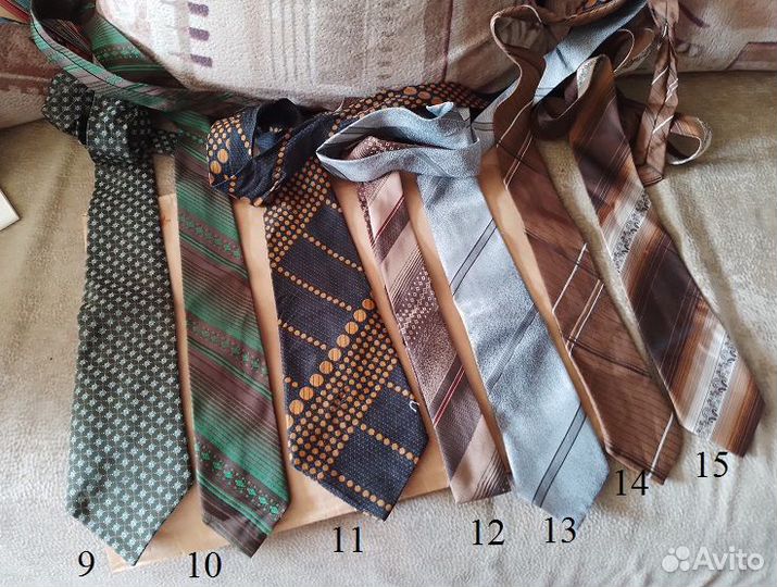 Винтажные галстуки