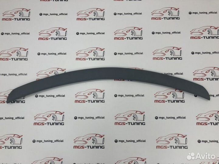 Козырек на багажник на Mercedes C-class w204