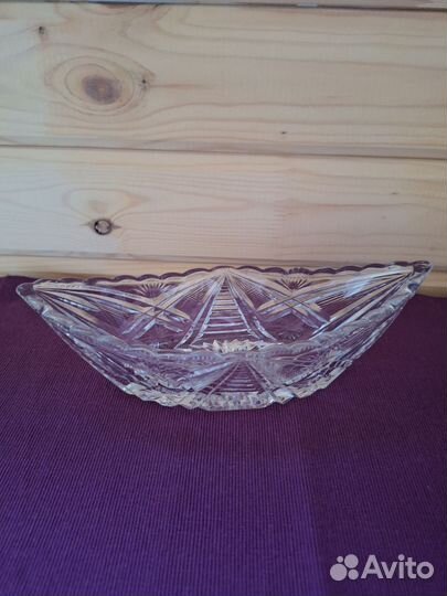 Хрусталь СССР графин ваза розетки