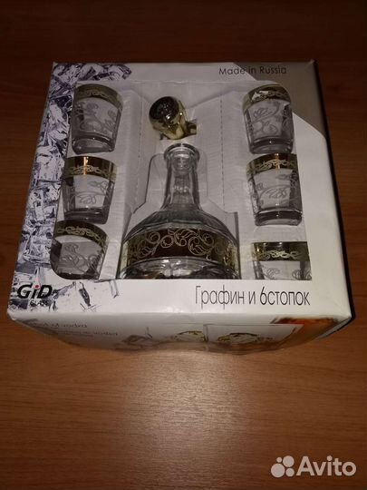 Графин и 6 стопок