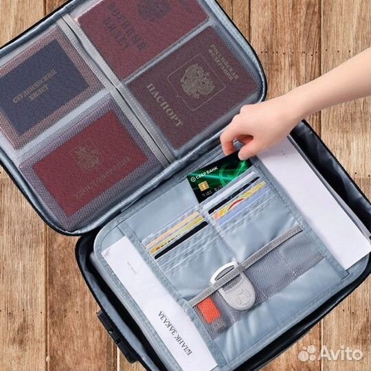 Органайзер для документов a4 черный/ контейнер