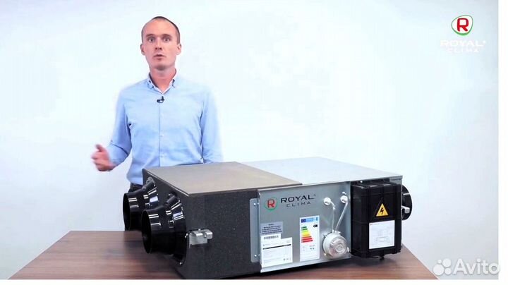 Приточно-вытяжная установка Royal Clima RCS-1000 P