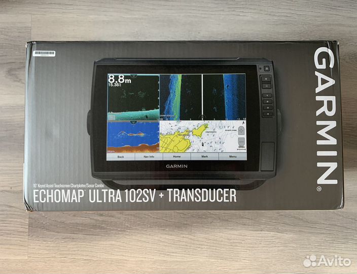 Эхолот Garmin Ultra 102SV датчик GT56